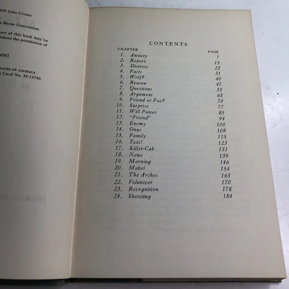 Jeremy York MISSING 1st Edition 1959 Hardcover Dust Jacket